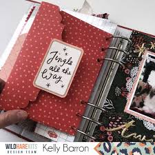 December Daily Pages With Kelly December Daily Daily Page Christmas Scrapbook Paper