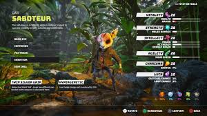 One of the top rpg's around gives us customization in their multiplayer version of xv. Biomutant All Character Creator Customisation Options
