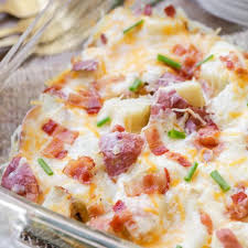 Twice Baked Potato Casserole Recipe Video Lil Luna Recipe Twice Baked Potatoes Casserole Baked Potato Casserole Potatoe Casserole Recipes