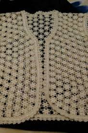 Yeni Sezon Orgu Kadin Yelek Ornekleri 37 Tig Isi Ceket Bolero Tig Filet Crochet