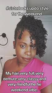 #sisterlocks #sisterlocksjourney #sisterlockstyles #tinylocks #microlocs