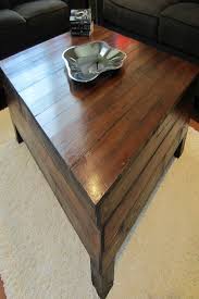 Awesome Leftover Flooring Diy Coffee Table Project From Wooden Tiles From Findmats Com Hardwood Coffee Tables Old Wood Floors Diy Flooring