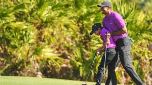 Tiger woods' son, charlie, impressed twitter with his incredible golfing skills. With His Son At His Side Tiger Woods Has Never Been More Relatable