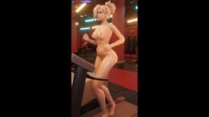 Mercy joins the nude gym - Overwatch - SFM Compile
