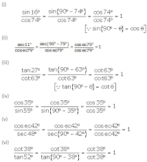 Rs Aggarwal Solutions Class 10 Chapter 8 Trigonometric Ratios Of Complementary Angles A Plus Topper Aplus Class 10 Maths Solutions Maths Ncert Solutions
