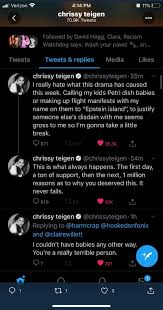 Chrissy's publicly commented on her weight before, saying her priorities have changed now that she's become mom and that she really loves food. Teigen Makes Her Twitter Private Cause People Are Being Mean To Her Kid Lipstick Alley