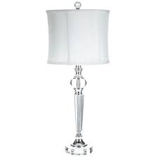 Crystal Lamp With White Shade Hobby Lobby