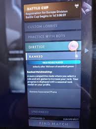 Oct 15, 2020 · how to unlock ranked matchmaking in dota 2? Reddit Dota 2 On Twitter Hello Guys Do You Have Any Idea As To Why I Can T Play Ranked Matchmaking Already Played 100 Hours And Linked A Phone Number Https T Co 7bbbmw243u Dota2