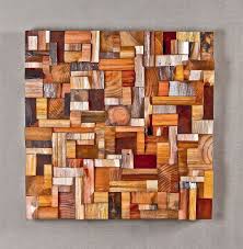 Contemporary Original Art Wall Sculptures Olga Oreshyna Reclaimed Wood Art Wooden Wall Art Wood Mosaic