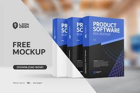 Directory of free business / domain name generators. Software Product Box Mockup Download Free And Premium Psd Mockup Templates And Design Assets