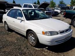 Ve {{totalcount}} parts fit your selection. 1999 Toyota Corolla Ve For Sale Or Eugene Tue Aug 27 2019 Used Salvage Cars Copart Usa