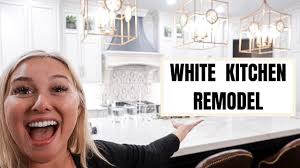 130 industrial park dr, forsyth. All White Kitchen Remodel Youtube