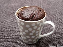 Recette De Gateau Minute Par Ines Craftlog Recette Gateau Au Chocolat Dans Une Tasse Mugcake Chocolat Gateau Mug