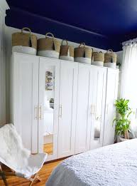 You need to build pax wardrobe upright if your ceiling clearance is less than 8cm. Ikea Pax Wardrobe In Bedroom Novocom Top