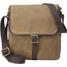 Sacoche Estate Toile Finitions Cuir Fossil Maroquinerie Bags City Bag Fossil Bags