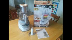 Black And Decker Food Processor Parts Canada Unboxing Black And Decker 10 Cup Food Processor Youtube
