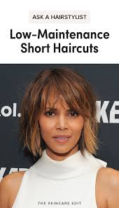 Ask A Hairstylist The Best Low Maintenance Short Haircuts For Fine Straight Hair Low Maintenance Short Haircut Easy Short Haircuts Thin Hair Haircuts