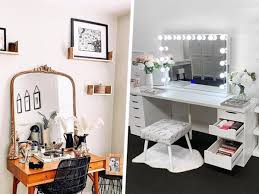 The wood finish is perfect and sturdy hidden feet protect your floors and carpets. 10 Gorgeous Makeup Dressing Table Ideas To Help You Start Your Morning Right Zula Sg
