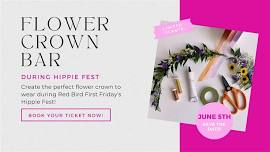 Hippie Fest Flower Crown Creation!