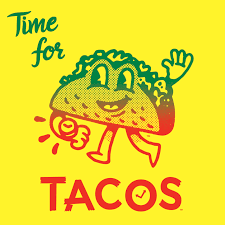 National Taco Day Graphic Design Illustration Cute Funny Pics Illustration Design