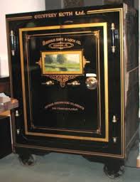 Antique Safe Usa Caja Fuerte Antigua Cajas Fuertes Caja Fuerte