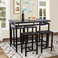 We did not find results for: Black Counter Height Table With Metal Legs Perfect For Kitchen Restaurant The Bar Breakfast Nook Table Set Bar Table With 4 Bar Stools Mieres 5 Piece Dining Table Set Kitchen Dining Room Furniture Furniture