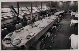 The Hindenburg S Interior Passenger Decks Hindenburg Interior Zeppelin Airship Zeppelin