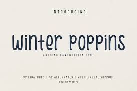 Poppins font download is available free from fontget. Winter Poppins Font Dafont Com