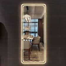 Contemporain rectangulaire pour salon de coiffure. Chine Led Contemporain Grand Dressing Miroir Lumineux Salon De Coiffure Miroir Retroeclaire Acheter Led Miroir Sur Fr Made In China Com