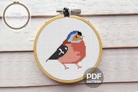 Click around in our web site to get a detailed look at our cross stitch charts, knotted kits , and. Sparrow Bird Modern Cross Stitch Pattern Graphic By Crossstitching101 Creative Fabrica