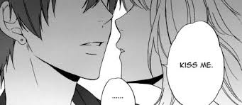 Black And White Kissing Aesthetic Little Bunny Manga Cute Romantic Manga Aesthetic Anime