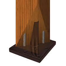 Unfortunately, the other side doesn't have any sort of support. Wood Post Anchor Single Titan Building Products
