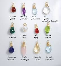One Tiny Birthstone Charm Add A Real Gemstone Birthstone To Etsy Birthstone Charms Jewelry Knowledge Gemstones