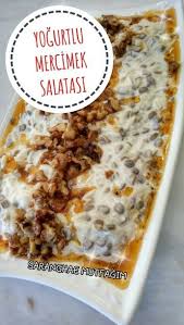 Yogurtlu Mercimek Salatasi Tarifi Nasil Yapilir 2 037 Kisinin Defterindeki Bu Tarifin Resimli Anlatimi Ve Deneyenlerin Fotograf Yemek Tarifleri Yemek Mercimek