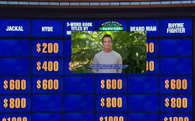 Wager any amount of their winnings during the final jeopardy round. All Of Jeopardy S Survivor Category Answers And Questions Reality Blurred