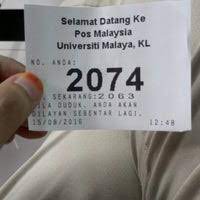 Pejabat pos universiti malaya universiti malaya kuala lumpur. Pejabat Pos Universiti Malaya Universiti Malaya Kuala Lumpur