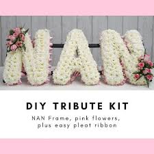 Cost of grandad funeral flowers. Diy Nan Funeral Tribute Kits Wholesale Dutch Flowers Florist Supplies Uk