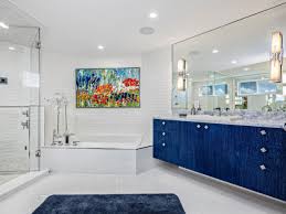 This is no exception…simple contrast between materials and color. 75 Beautiful Contemporary Bathroom Pictures Ideas May 2021 Houzz