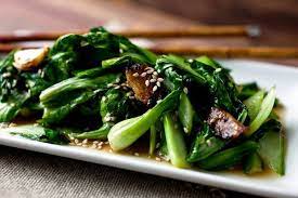 Stir Fried Bok Choy Greens Recipe Recipes Vegetable Dishes