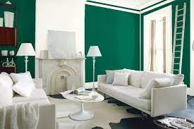 To maintain a bit of feminity against the nontraditional eggshell green, i outfitted the room with mauve accents throughout. 25 Of The Best Green Paint Color Options For A Living Room Home Stratosphere