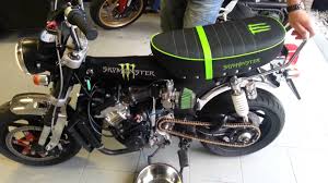 Honda Ct70 Dax With Honda Cbr250rr Engine Conversion Dax Honda Mini Bike