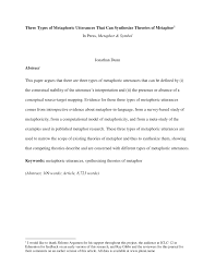 Coffee machine servicing definition of metaphorical. Pdf Three Types Of Metaphoric Utterances That Can Synthesize Theories Of Metaphor