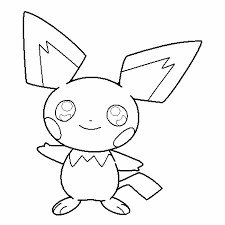 Unique coloring pages horse coloring pages alphabet coloring pages cartoon coloring pages free printable coloring pages coloring pages for kids coloring books colouring. 172 Pichu Coloring Page By Nikki M Garrett On Deviantart