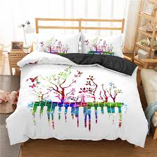 Maybe you would like to learn more about one of these? Buy Homesky Bedding Set Piano Keyboard Music Note Duvet Cover Queen King Size Bed Cover Comforter Cover Bed Set Cicig