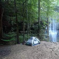 Just Finished A Camping Trip Through Tennessee Picture Of My Campsite At Virgin Falls The Trial Was Toug Camping Experience Best Camping Gear Camping Near Me