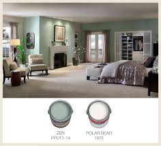You will find inspirational bedroom interiors here. Jade Bedroom Colorfully Behr
