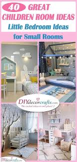 But by choosing colors and patterns wisely and incorporating smart storage solutions, you can meet the challenge with style and ease. Children Room Ideas 40 Little Girl Bedroom Ideas For Small Rooms