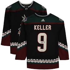 The coyotes and adidas collaborated to reintroduce the throwback. Clayton Keller Arizona Coyotes Autographed Kachina Alternate Adidas Authentic Jersey
