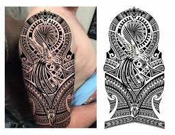 Hummingbird Maori Polynesian Tribal Half Sleeve Tattoo Design Designer Andrija Protic Polyn Tribal Tattoos Tribal Sleeve Tattoos Half Sleeve Tattoos Designs