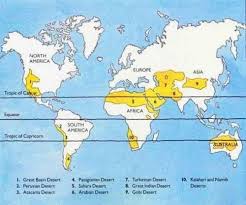 This is an online quiz called countries the tropic of capricorn passes through. World Deserts Map Desert Map Deserts Of The World Desert Biome
